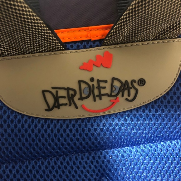 Derdiedas backpack school book bag - Picture 4 of 8